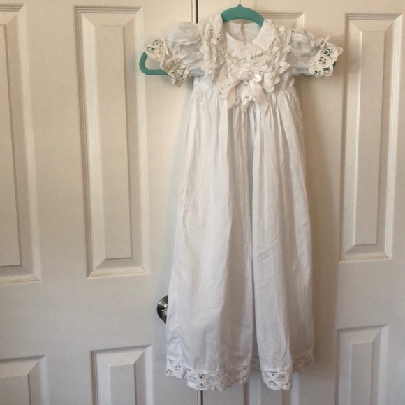 little things mean a lot christening gown